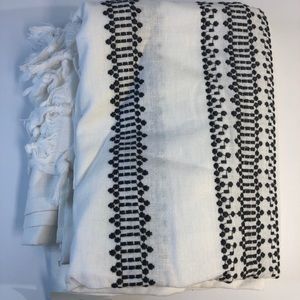 Hearth & Hand Embroidered Shower Curtain